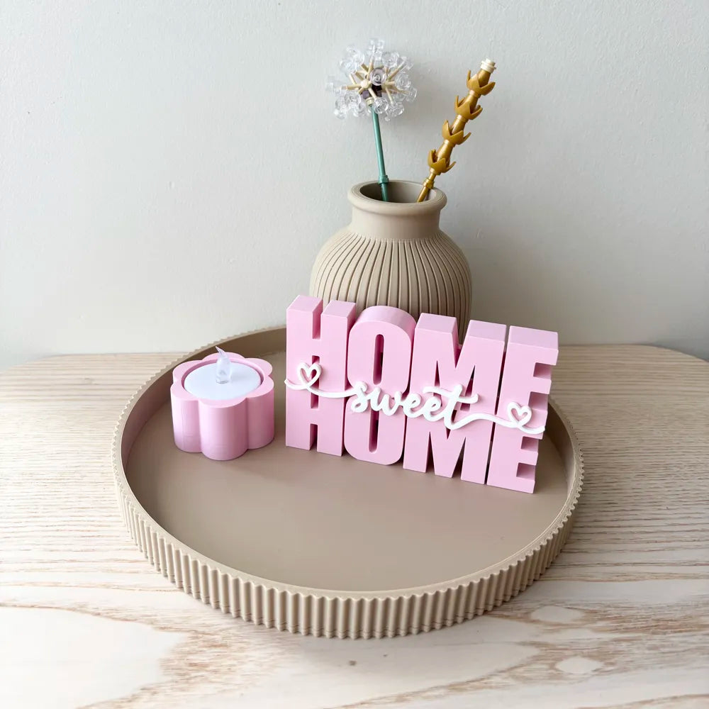 "Home Sweet Home” decoratie