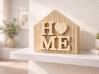 "HOME" Decoratie huisvorm