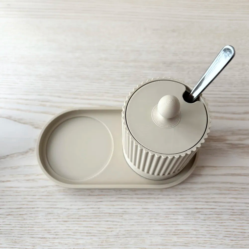 Opbergpot set met deksel