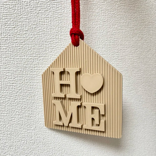 "HOME" Decoratie huisvorm
