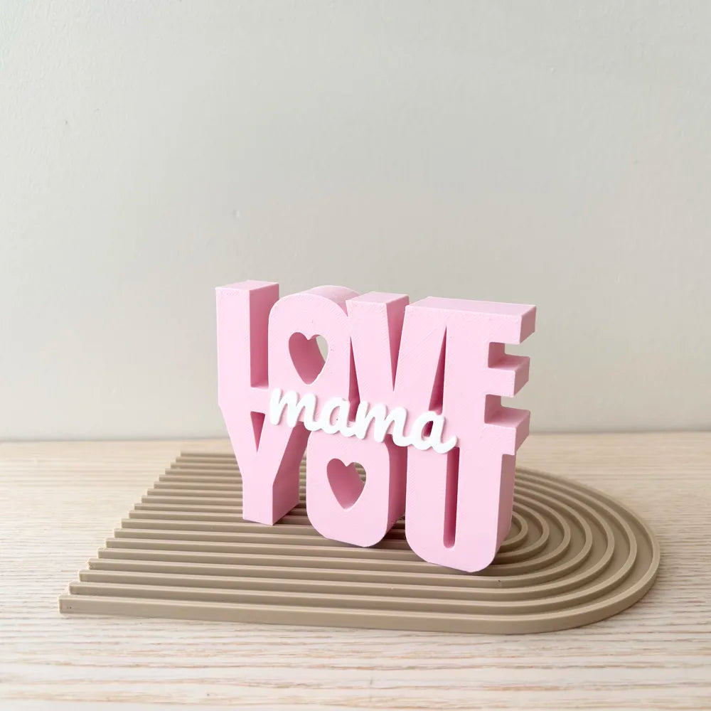 “Love You, Mom” Decoratie