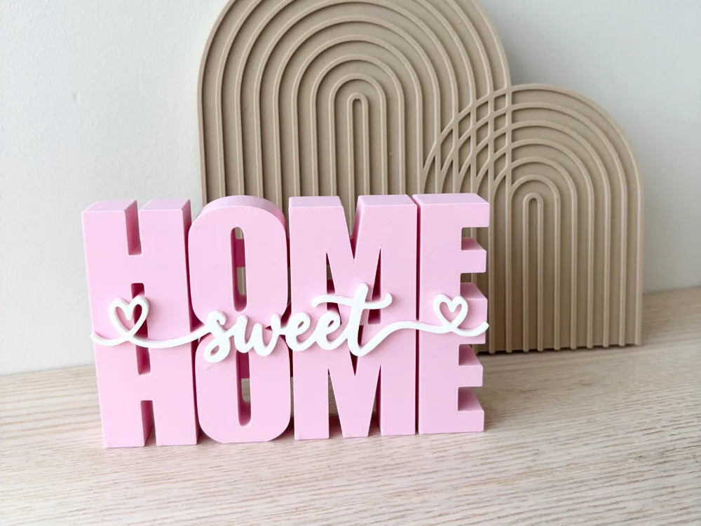 "Home Sweet Home” decoratie